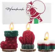 ® Christmas Candle Gift Box, Christmas Scented Candle, Christmas Tree Knitted Sn