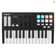 WORLDE Panda MINI II 25鍵MIDI鍵盤控制器 帶RGB彩色背光打擊墊
