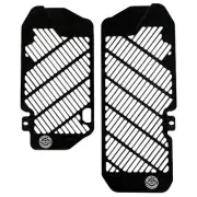Bullet Proof Designs Radiator Guards Black For KAWASAKI KX450 2019-2023