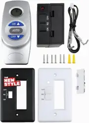 Fireplace Remote Control Kit RCST, On/Off Thermostat LCD Compatible with