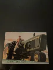 4010 Row Crop Tractor Ertl Trading Card