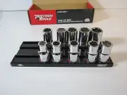 New Mac Tools SVM106BRPT 10-peice 6-point 1/2" Drive Metric Socket Set **i11**