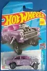 HOT WHEELS 2021 '55 CHEVY BEL-AIR GASSER, MAUVE, LONG CARD.