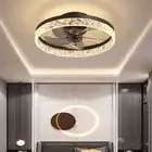 Ceiling Fan with Light and 6 Speeds for Bedroom Living Room