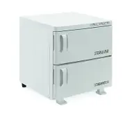 D Salon Professional UV Sterilizer and Hot Towel Warmer Double Cabinet