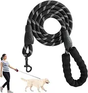 Dog Traction Rope | Pet Traction Belt Reflective,Nylon Dog Rope with Padded Handle Pet Traction Rope Lead for Medium Large Dogs