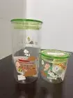Snoopy Heat-Resistant Glass Storage Container Pyrex 2-Piece Set New JP