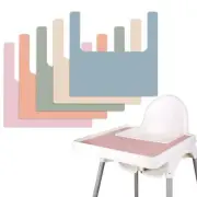High Chair Placemat Food-safe Baby Table Mat Silicone Food Catcher Tray For Kids