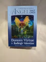 Angel Tarot Cards Doreen Virtue Radleigh Valentine 78-Card Deck Guidebook MINT!