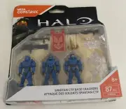 Mega Construx Halo Spartan CTF Base Crashers Minifigure Spartan 87 Pcs 2017