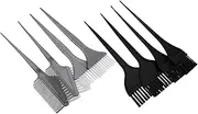 ARTSEWPLY Hair Coloring Brush Tool Kit 8pcs Hair Dye Brush Set Flexible Bristles for Smooth Application
