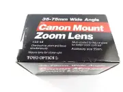 NEW Toyo Optics 35-75mm-f/3.5-4.8 Wide-Angle Zoom Canon FD Mount Camera Lens