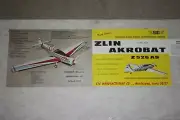 Sig manufacturing Zlin Akrobat (acrobat) 1/6 scale 70" R/C Kit Z 526 RC-23 MIB