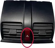 Workbench Air Conditioning Outlet Instrument Panel Air Outlet Frame Compatible With CRV 2007-2011(Air outlet -light)