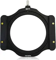 SIOTI 100mm Square Z series Aluminum Modular Filter Holder + 77mm-82mm Aluminum Adapter Ring for Lee Hitech Singh-Ray Cokin Z PRO 4X4 4x54X5.65 Filter (77mm)