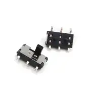 10pcs MSS-22C02 MINI SMD Slide Switch 2P2T 6-Pin for Electronic Accessories