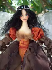 Cloth Art Doll (Paper) Pattern "Faerie Queen Maeve" By Paula McGee