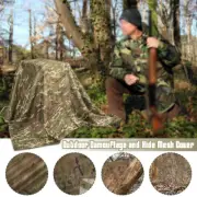 Outdoor Camping Sunshade Net Camouflage Hidden Net Car Cover Net Mesh Fabric.