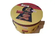 Round Paper Mache Nestled Boxes Set Of 5