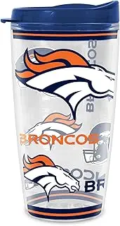 Rico Industries NFL Football Dallas Cowboys 16 oz Double Walled Insulated Tritan Mayhem Tumbler Cup Keeps Drinks Cold & Hot, USA Made