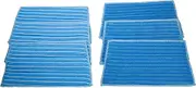 LTWHOME Ultra Scrubbing Comportable Using Mop Pads Suit Fit for All HAAN FS, SI and MS Series Steamers with New Size 12.8" x 6.7" (Pack of 6)