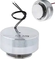 Resonance Speaker, 50MM All Frequency Resonance Speaker, 2Inch Vibration Strong Bass Louder Speaker for Equipment Sound Playback and Sound Expand (8 Ω 20w)