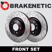 FRONT SET BRAKENETIC Premium GT Slotted Brake Disc Rotors S 2.0L BNP34166.GT (for: Mini)