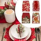 Rectangle Tablecloth Festival Seasonal Winter Cabinet Christmas Table Runner