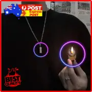 Cool Unique Mini Keyring Lighter Butane Torch Smoking Cigarette Flame Electronic