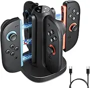 Maecker Grip Charger for Nintendo Switch 2 Charging Dock for Switch Joycon Station for NS 2 Accessories 2025