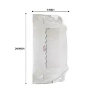100PCS White Waterproof Box Size 20x7x4 For Wine, Chocolate Covered Strawberries