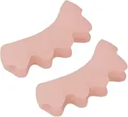 Orthopedic Toe Separators | Toe Separator Foot Spacers,Soft Comfortable Spacers Protectors Straightener for Kids Women Men Walking Running Exercise