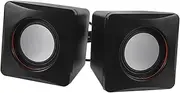 DOITOOL 1 Pair of Mini Computer Speaker USB Powered Desktop Speaker USB Mini Speaker