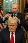 AI07 Donald Trump Gets a New Hair Stylist Refrigerator Magnet Big 4 by 6 Inch