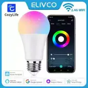 RGBCW E27 Wifi Smart Dimming Light Bulb Timer Voice Control CozyLife Support Sma