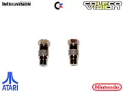 2 PC Atari, Colecovision, Nintendo, NES, Intellivision, Replaces RF Switch Box.
