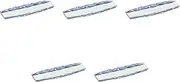 Set of 5 Sometsuke Gold Protruding Plates [13.0 x 4.5 x 0.8 inches (33 x 11.3 x 2 cm)] | Elongated Plate (Large) Setomonohonpo