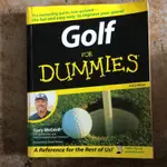 GOLF FOR DUMMIES SECOND HAND BOOK