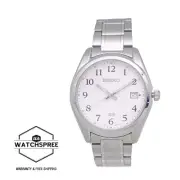 Seiko Quartz Stainless Steel Band Watch SUR459P1