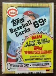 1987 TOPPS Cello Pack TRACY JONES on front SID BREAM on Back D4020322