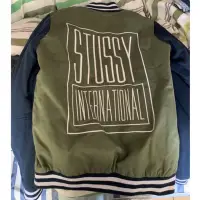 在飛比找蝦皮購物優惠-STUSSY 棒球外套