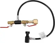 CO2 Tank Cylinder Refill Station Adapter Tool Two Valves Easy Install for Soda Stream Tank (Doidgarzx8k0-01)