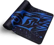 excovip Large Game Mouse Pad 31.5x11.8 in, XL Non-Slip Rubber Base Mousepad with Stitched Edges, Keyboard Mouse Mat Colorful Gaming Desk Pad for Work, Game, Office, Home 9191