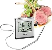 GEFU Tempere Digital Roast Thermometer, Silver, 21840