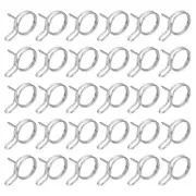 30Pcs 0.91-1.08 Inch Double Wire Spring Hose Clamp, Adjustable Spring Clips