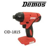 在飛比找PChome24h購物優惠-Demos CID-1815 18V 充電式衝擊起子機