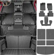 Molded Floor Mats Comparable With 2021 To 2024 Jeep Grand Cheeroke