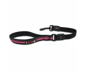 Scream Reflective Bungee Leash w/ Padded Handle for Dogs Loud Pink 2.5 x 55cm