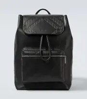 [Burberry] Burberry Burberry Check leather backpack