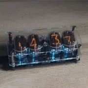 Digital Clock Digital Clock - Glow Tube Nixie Clock High Grade Acrylic